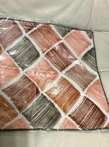 Yves Delorme Iosis Gallerie Pillow Cover Embroidered Claret Abstract 22" NWT! - Picture 1 of 1