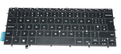 NUOVA TASTIERA ORIGINALE DELL XPS 13 9370 9380 7390 9305 UK RETROILLUMINATA 82FHM 082FHM