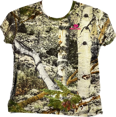 Camiseta Paños de Caza/Roble Mussy/Mujer Talla XL/Estampado Camuflaje/Rosa Iogo Foto 1 de 4