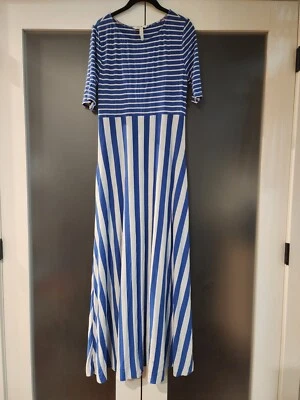 Matilda Jane The Road Ahead Striped Maxi Dress Size M womens Stretchy - Image 1 of 4