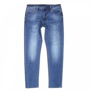 RMC JEANS RMC Red Monkey Mens Washed Light Blue Slim Stretch Denim Jeans RMC7521 - Picture 1 of 4