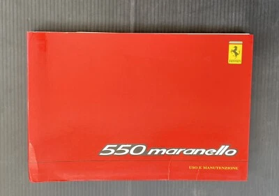 Ferrari 550 Maranello manuale uso e manutenzione originale ITA ENG FRA DEU - Immagine 1 di 4
