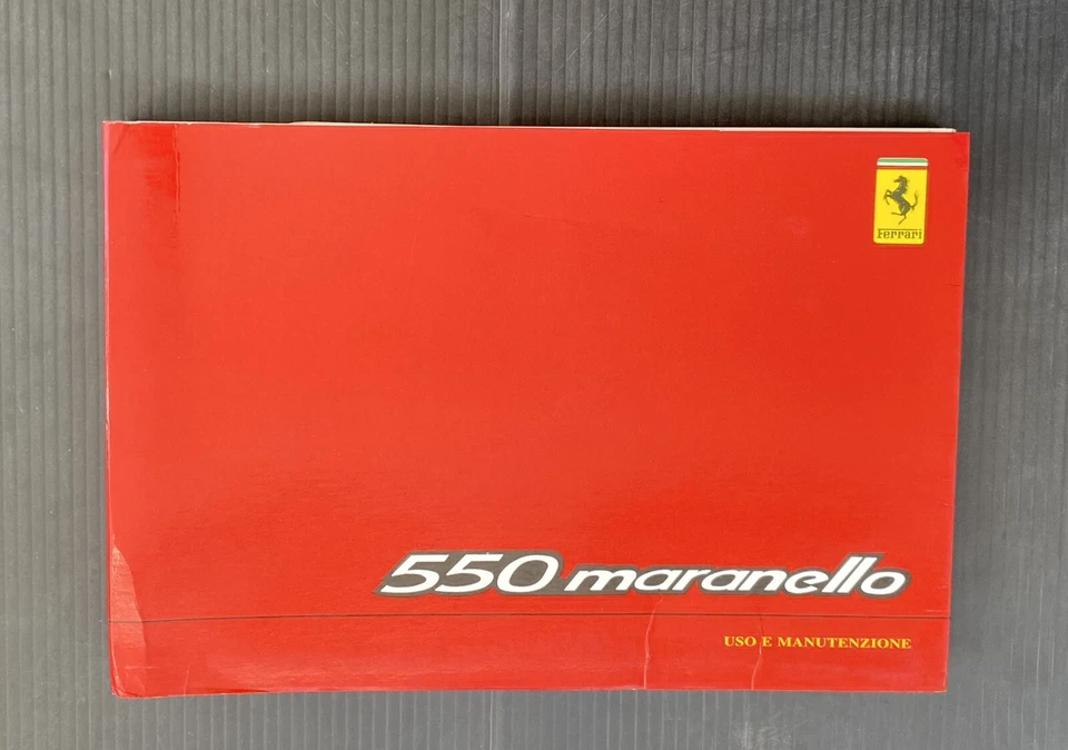 Ferrari 550 Maranello manuale uso e manutenzione originale ITA ENG FRA DEU - Immagine 1 di 4