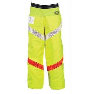 Stihl Dynamic Hi-Vis Apron Chap 36" Length -30"-42" Waist  Hi-Vis  7010-884-0828 - Picture 1 of 2