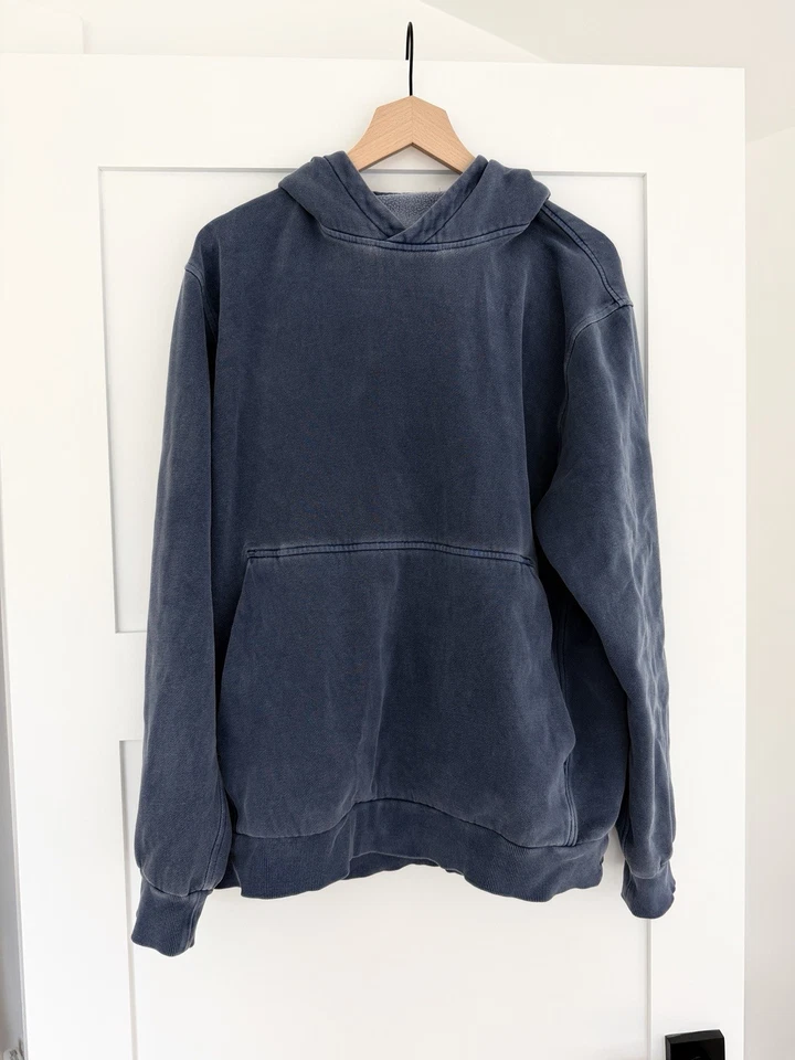 ⚡️ Lululemon Steady State Pullover Sudadera con Capucha Para Hombre Grande Diluido Lavado ⚡️ Foto 1 de 1