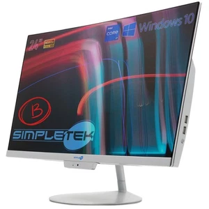 Aio All IN One i7 24 " Full HD Win 10 RAM 4GB SSD 120GB PC Desktop Computer - Picture 1 of 11