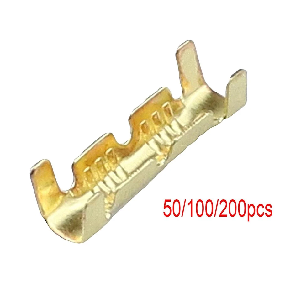 Brass Crimp Terminals Connector 0.5-1.5mm Square Docking Connector - Image 1 of 1