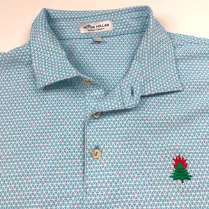Camisa Polo Peter Millar SUMMER COMFORT Grande Golf SS Estampado Completo Azul - Imagen 1 de 9