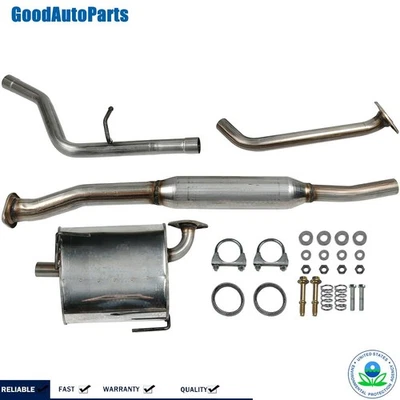 Se adapta a: Subaru Forester 2014-2018 2,5 L sistema de escape tubo resonador silenciador kits Foto 1 de 4