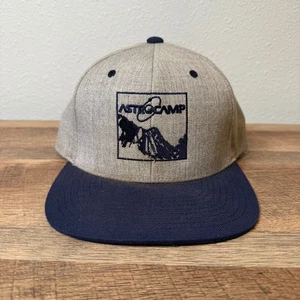 Vintage Yupoong 2000s Y2K Astro Camp Outer Space Snapback Hat Wool Acrylic Blend - Picture 1 of 6