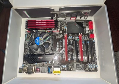 Mainboard Kit - ASRock Fatal1ty H87 Performance Intel Core i5-4670K / 32GB DDR3 - Bild 1 von 4