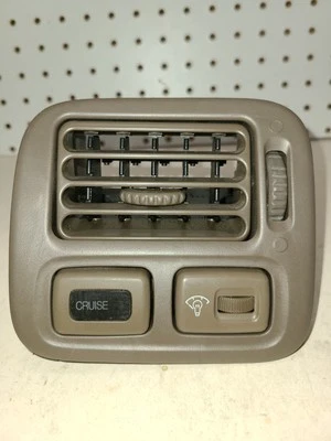 Interruptor de luz atenuadora de control de crucero Honda Civic 1992-1995 y moldura de ventilación Foto 1 de 4