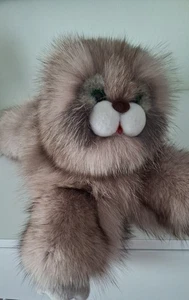 New toy made from natural arctic fox fur. - Bild 1 von 10
