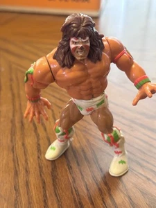 WWF WWE Hasbro Ultimate Warrior Actionfigur 1991 Series 2 Pro Wrestling Titan - Bild 1 von 5