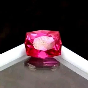 10 Ct+ Natural Fancy Cut Pink Sapphire Certified Loose Gemstone - Picture 1 of 5
