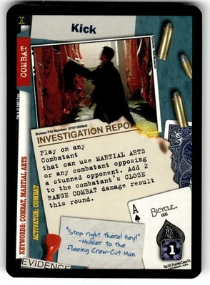 The X-Files CCG: The Truth is Out There Card C Kick - Image 1 of 4