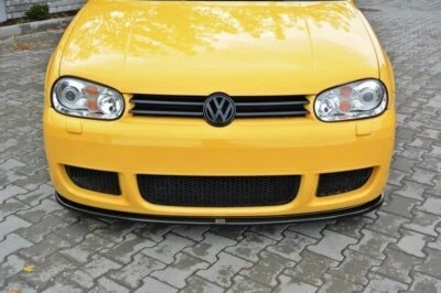 Cup Spoilerlippe Front Ansatz passend für VW GOLF 4 R32 schwarz Hochglanz - Bild 1 von 4