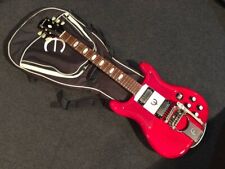 Used 2012 Epiphone Wilshire 50th Anniv Crestwood Custom RED Tremolo 3.0kg W/GB for sale