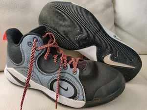 Nike Mens Fly By Mid 2 Basketball Shoes black orange size 12 Sneakers CU3503-400 - Picture 1 of 12