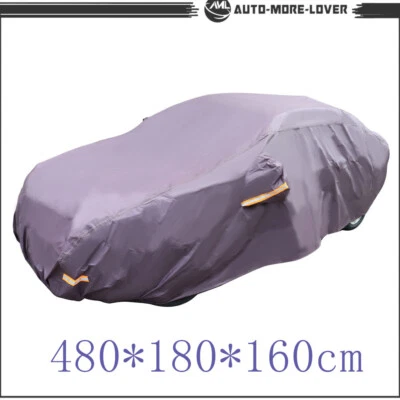 Cubierta completa para automóvil interior A5 resistente al polvo UV impermeable nieve calor lluvia PEVA Foto 1 de 4