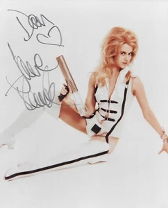 Jane Fonda Authentic Signed Color 8x10 Glossy Photo Barbarella Sci-Fi COA - Picture 1 of 1