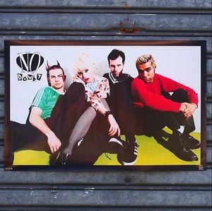 Póster de música vintage de los 90 Funky No Doubt Gwen Stefani banda de ska rock 22x34 - Imagen 1 de 4