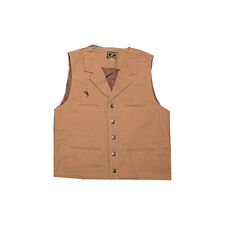 WYOMING TRADERS Men's Bronco Canvas Cowboy Western Regular Vest - Colors & Sizes