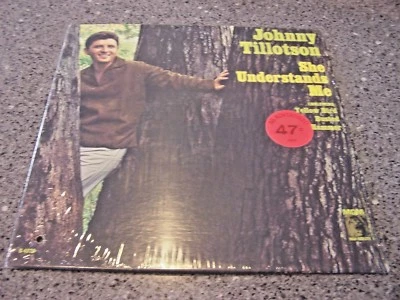 Johnny Tillotson "She Understands Me" MGM MONO LP E-4270 W/SHRINK & HYPE - Image 1 of 4