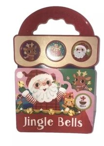Jingle Bells 3-Button Sound Christmas Board Book for Babies and Toddlers - Bild 1 von 3