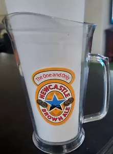 NEWCASTLE Brown Ale The One And Only 60oz Beer Pitcher Plastic New - Picture 1 of 1