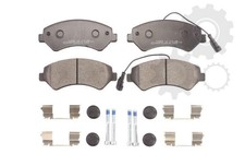 FRONT BRAKE PADS BRECK 24467 00 703 20