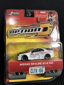 2006 Wave 10 Jada Option D Nissan Skyline R34 GTR Die Cast Very Rare As New - Picture 1 of 11