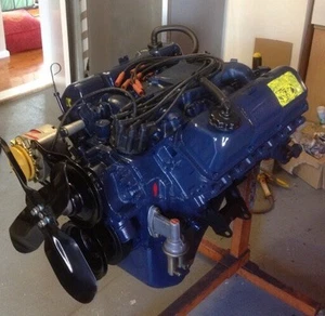 FORD FALCON HEAT ENGINE PAINT 400ml SPRAY SUIT GT GS XW XY XA XB CLEVELAND BLUE - Picture 1 of 3
