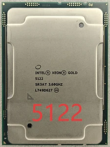 Used Intel Xeon Gold 5122 3.6GHz SR3AT Quad-Core 16.5MB LGA3647 CPU - Picture 1 of 1