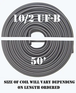 Cable alimentador subterráneo Southwire 10/2 UF-B x 50' - Imagen 1 de 2