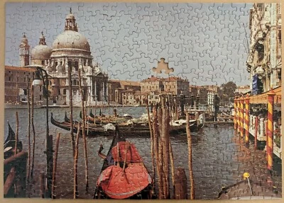 *MISSING 1 PC Vintage Springbok GRAND CANAL VENICE 350p Jigsaw Puzzle 300PZL7502 - Image 1 of 4