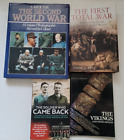 Bundle of 4 History/Warfare Books: WW2, Vikings, Napoleon.