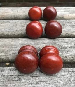 Hartholz Möbel Schublade/Schranktürgriffe/Griffe mit Schraubbeschlag - Bild 1 von 3