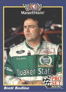 1992 Pro Set Maxwell House #24 Brett Bodine