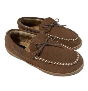 Florsheim Men's 11M 22SH-011 Brown Slipper Moccasin Shoe - Picture 1 of 4