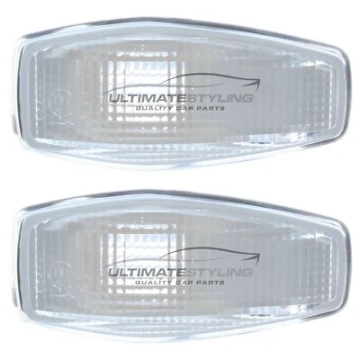Par de repetidores indicadores laterales transparentes izquierda y derecha para Hyundai Tucson 2004-2010 Foto 1 de 4
