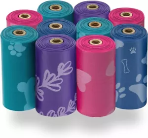 Best Pet Supplies Dog Poop Bags for Waste (150 Bags) Refuse Cleanup, Doggy Roll - Picture 1 of 8
