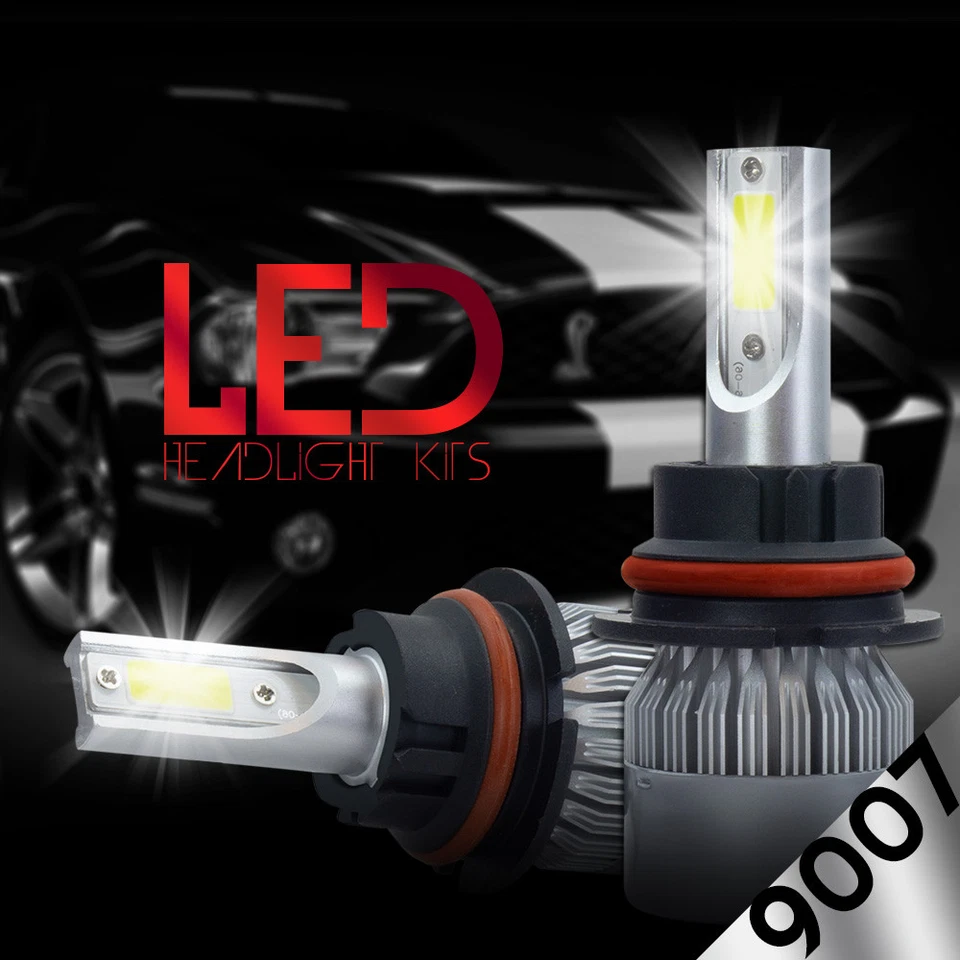 488W 48800LM Cree LED Headlight Kit 9007 HB5 Hi/Low Beam Bulbs White 6000K - Image 1 of 4