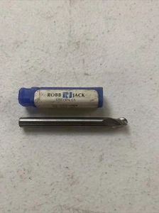 ROBBJACK 1/4 DIA 3 FLUTE 5/16 LOC 2.5 GAL BALL END W118044S - Picture 1 of 3