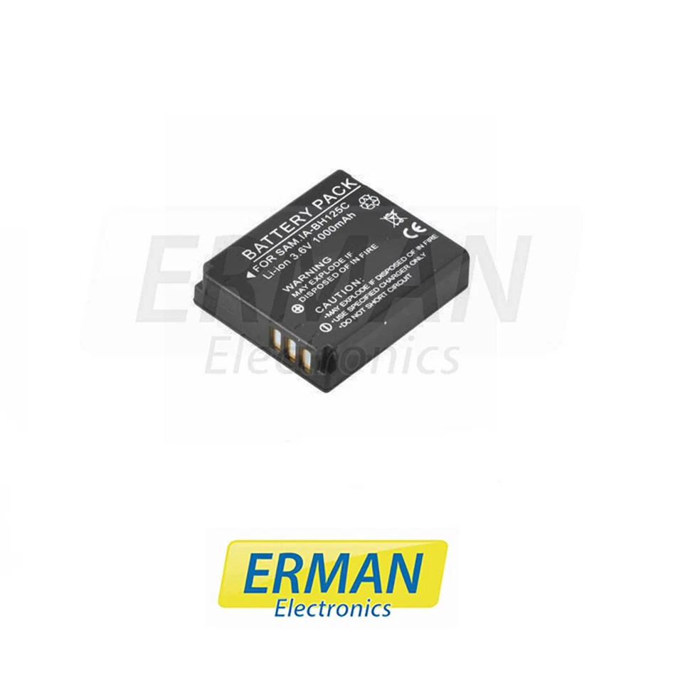 ITAL CELL BATTERIA SAMSUNG IA-BH125C 1300mAh PER HMX-R10 HMX-R10BP HMX-R10BNXXA HMX-R10BN