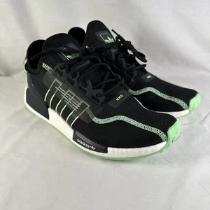 Size 11 - Adidas Originals NMD R1 V2 Black Glory Mint 2022 - Picture 1 of 10