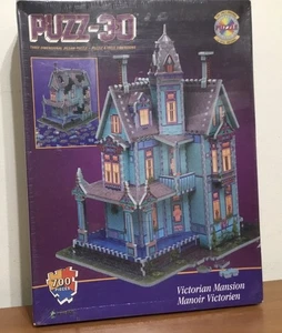 PUZZ 3D Victorian Mansion 700 Piece Jigsaw Puzzle Brand New Factory Sealed - Picture 1 of 7