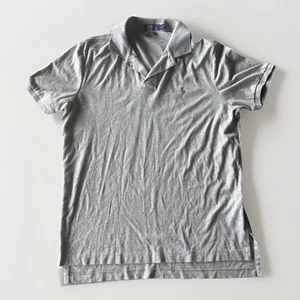 Polo Ralph Lauren Prima Soft Touch Gray Polo Shirt Men Size Large Vintage Preppy - Picture 1 of 4