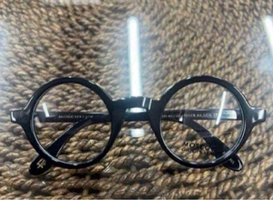 MOSCOT ZOLMAN Glasses Black Round Frame Cool Classic - Picture 1 of 6