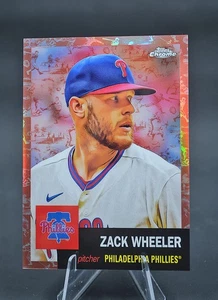 Zak Wheeler - 2022 Topps Chrome Platinum Anniversary Rose Gold Toile 37/75 - Picture 1 of 2